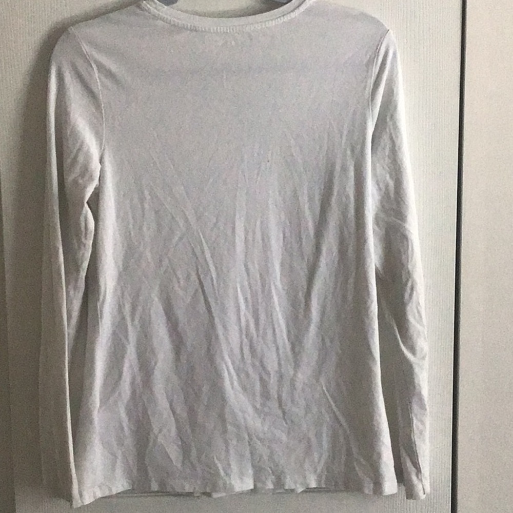 Basic white crew tee - Picture 4 of 5